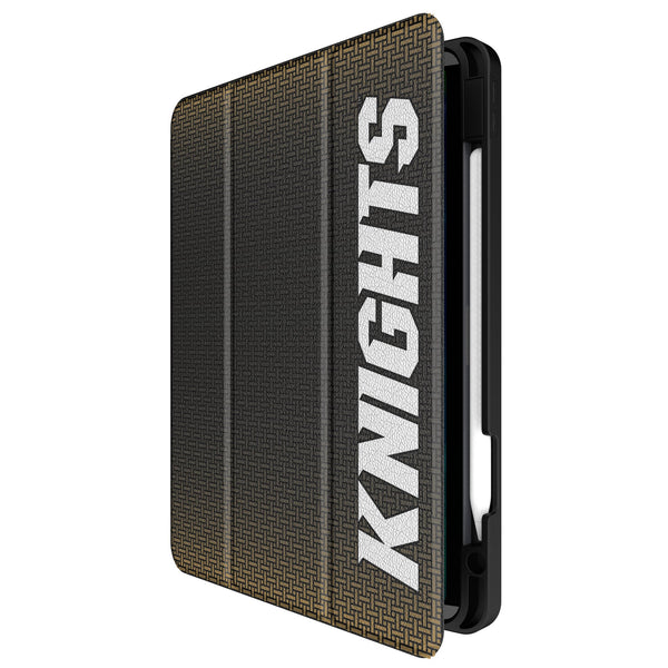 University of Central Florida Golden Knights Linen iPad Tablet Case for Apple iPad Front.Jpg