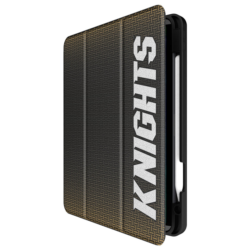 University of Central Florida Golden Knights Linen iPad Tablet Case for Apple iPad Front.Jpg