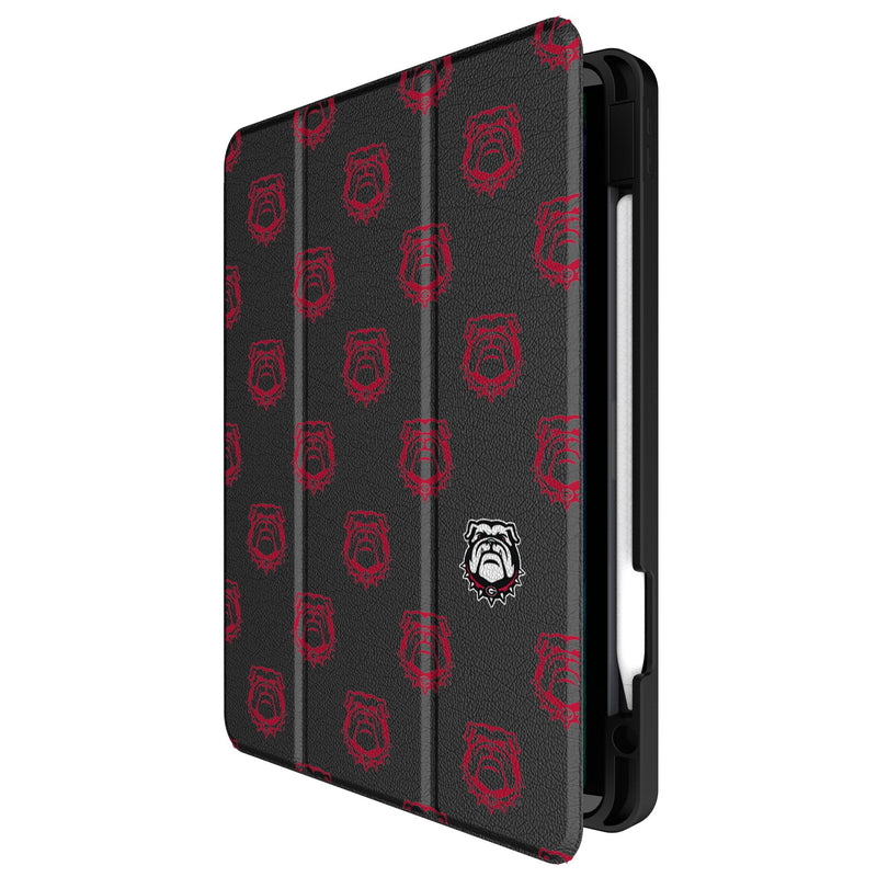 University of Georgia Bulldogs Uga Fashion Pattern iPad Tablet Case for Apple iPad Front.Jpg