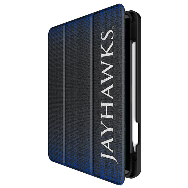 University of Kansas Jayhawks Linen iPad Tablet Case for Apple iPad Front.Jpg
