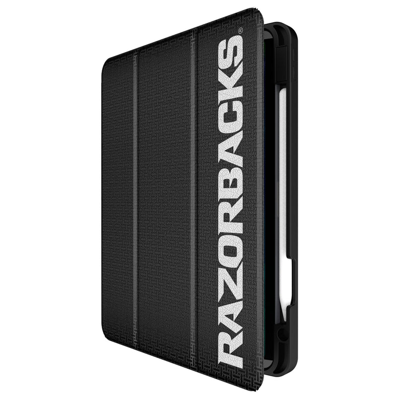 University of Arkansas Fayetteville Razorbacks Linen iPad Tablet Case for Apple iPad Front.Jpg