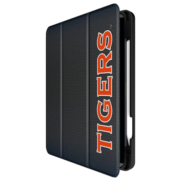 University of Auburn Tigers Linen iPad Tablet Case for Apple iPad Front.Jpg