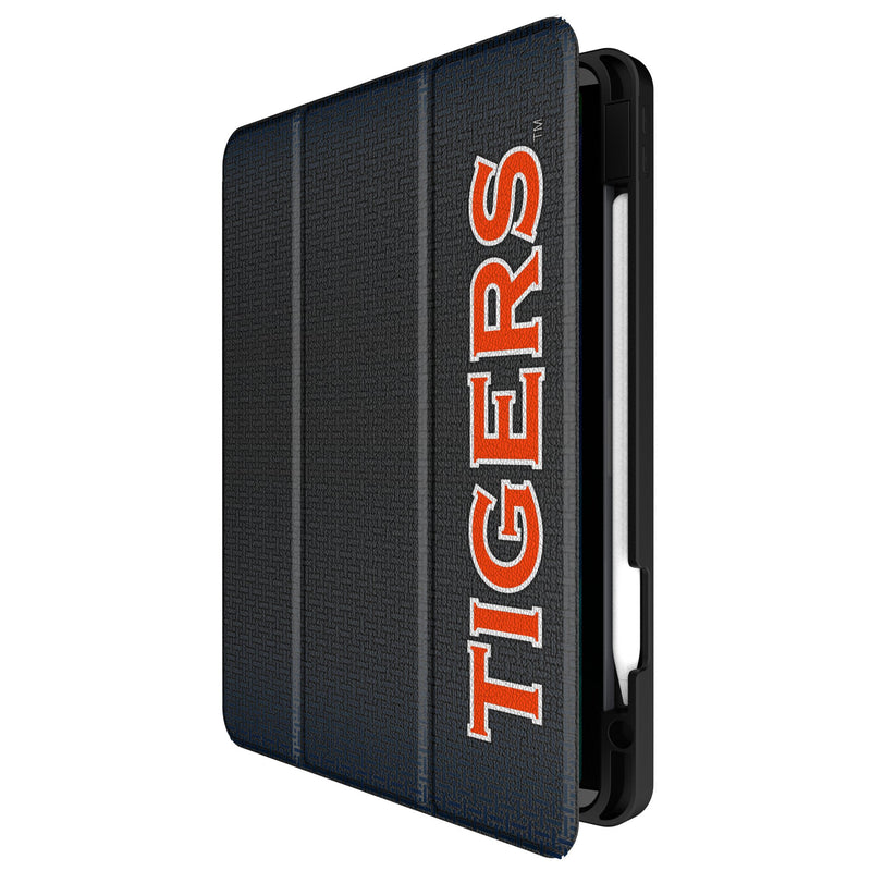 University of Auburn Tigers Linen iPad Tablet Case for Apple iPad Front.Jpg