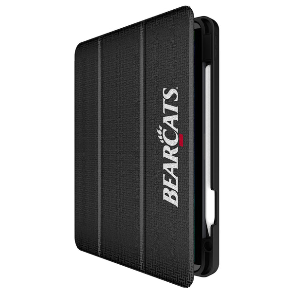 University of Cincinnati Bearcats Linen iPad Tablet Case for Apple iPad Front.Jpg