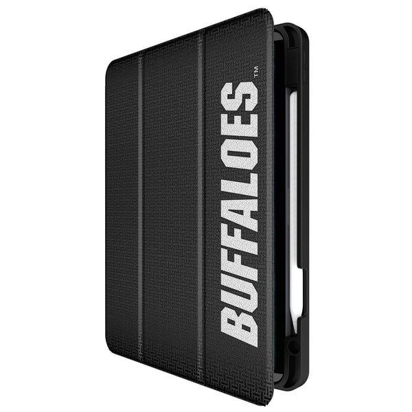 University of Colorado Buffaloes Linen iPad Tablet Case for Apple iPad Front.Jpg