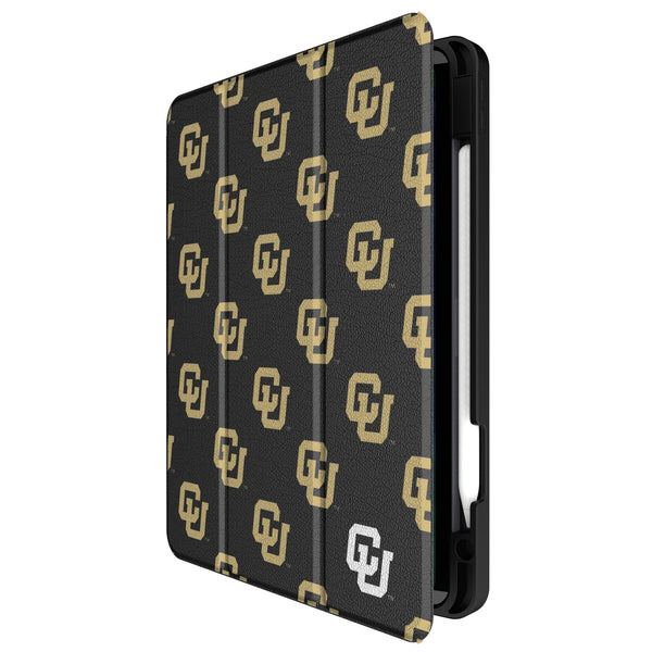 University of Colorado Buffaloes Fashion Pattern iPad Tablet Case for Apple iPad Front.Jpg