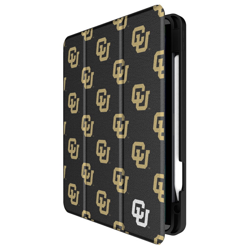 University of Colorado Buffaloes Fashion Pattern iPad Tablet Case for Apple iPad Front.Jpg