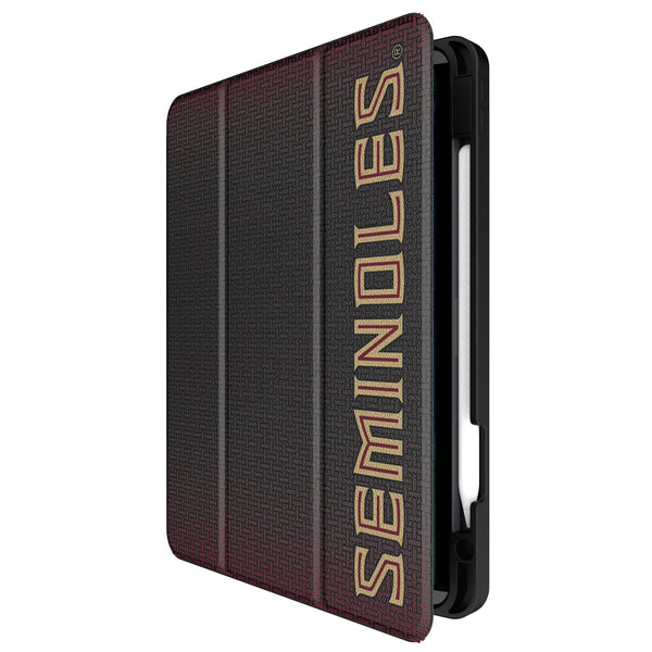 Florida State University Seminoles Linen iPad Tablet Case for Apple iPad Front.Jpg