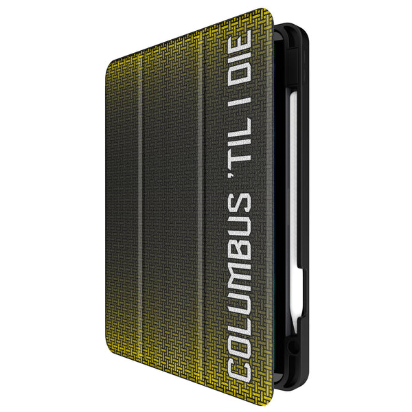 Columbus Crew Linen iPad Tablet Case for Apple iPad Front.Jpg