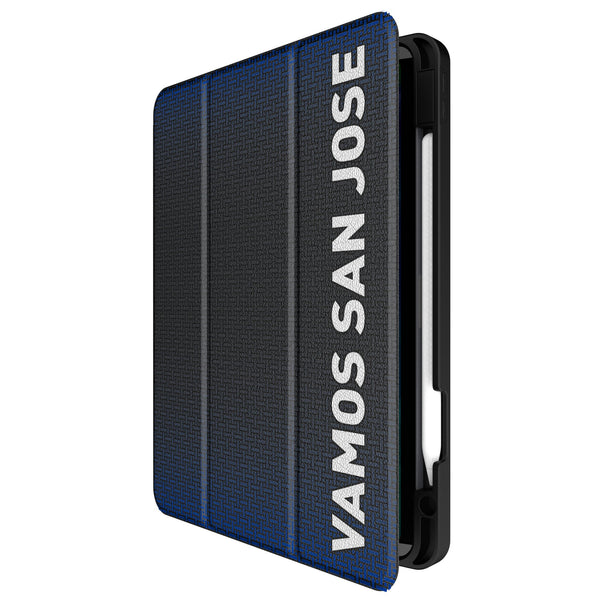 San Jose Earthquakes Linen iPad Tablet Case for Apple iPad Front.Jpg