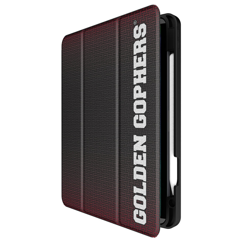 University of Minnesota Golden Gophers Linen iPad Tablet Case for Apple iPad Front.Jpg