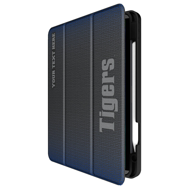 University of Memphis Tigers Personalized Linen iPad Tablet Case for Apple iPad Front.Jpg