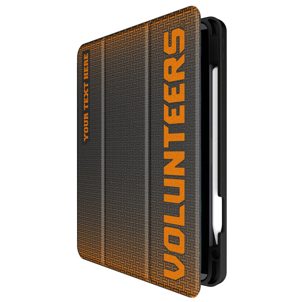 University of Tennessee Volunteers Personalized Linen iPad Tablet Case for Apple iPad Front.Jpg