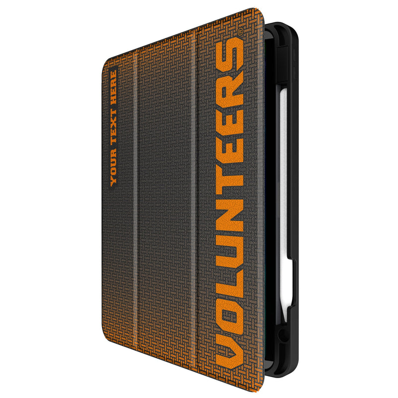 University of Tennessee Volunteers Personalized Linen iPad Tablet Case for Apple iPad Front.Jpg