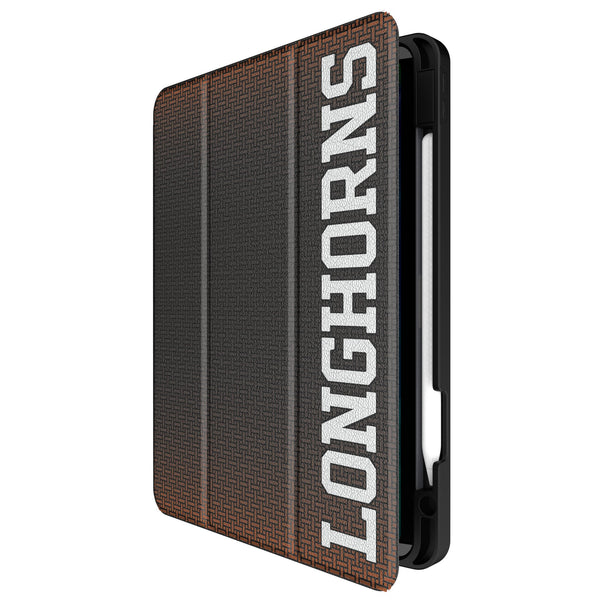 University of Texas Longhorns Linen iPad Tablet Case for Apple iPad Front.Jpg