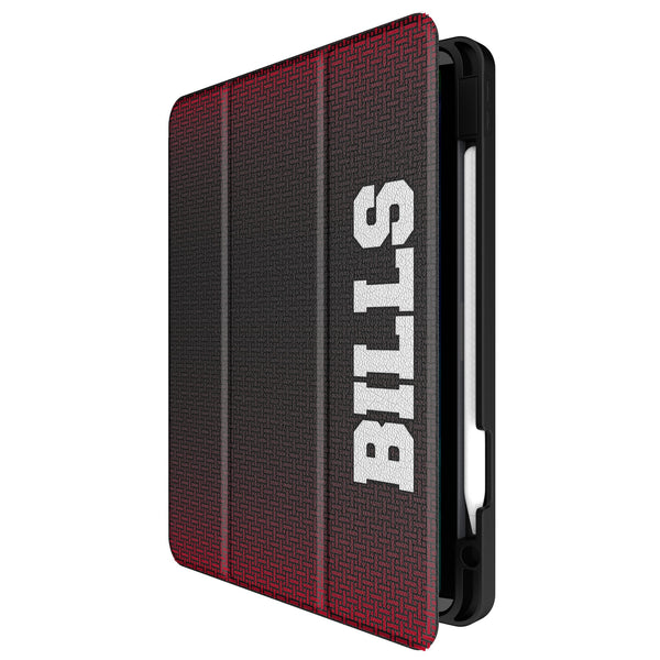 Buffalo Bills Historic Collection Linen iPad Tablet Case Front.Jpg