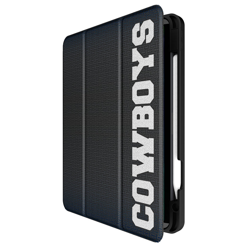 Dallas Cowboys 1966-1969 Historic Collection Linen iPad Tablet Case for Apple iPad Front.Jpg
