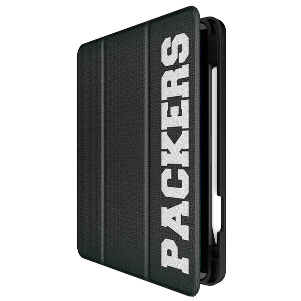 Green Bay Packers Historic Collection Linen iPad Tablet Case for Apple iPad Front.Jpg