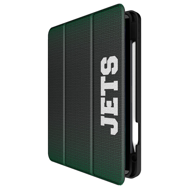 New York Jets 1963 Historic Collection Linen iPad Tablet Case for Apple iPad Front.Jpg