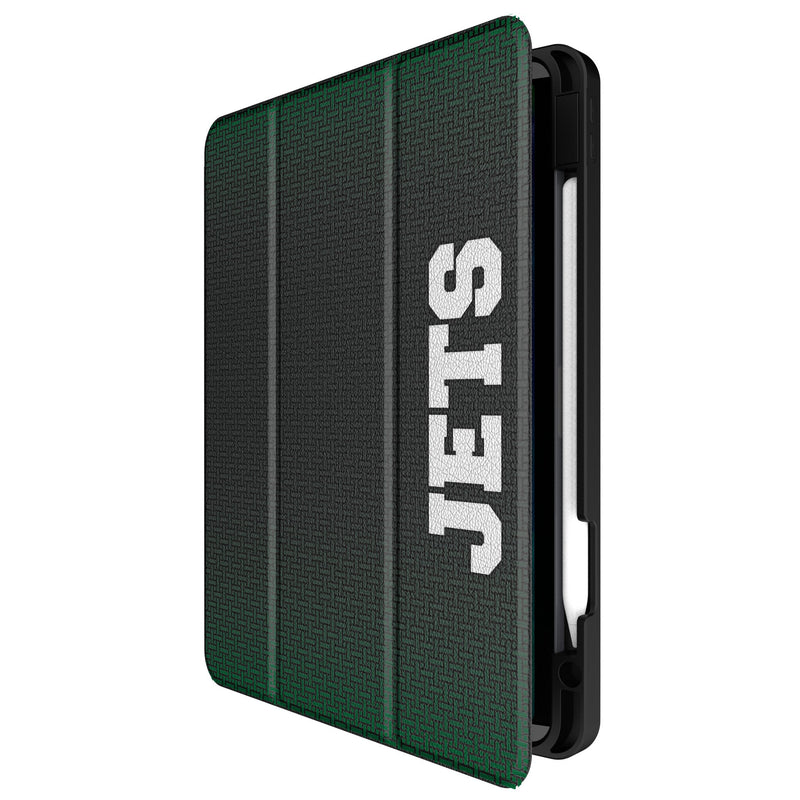 New York Jets 1963 Historic Collection Linen iPad Tablet Case for Apple iPad Front.Jpg