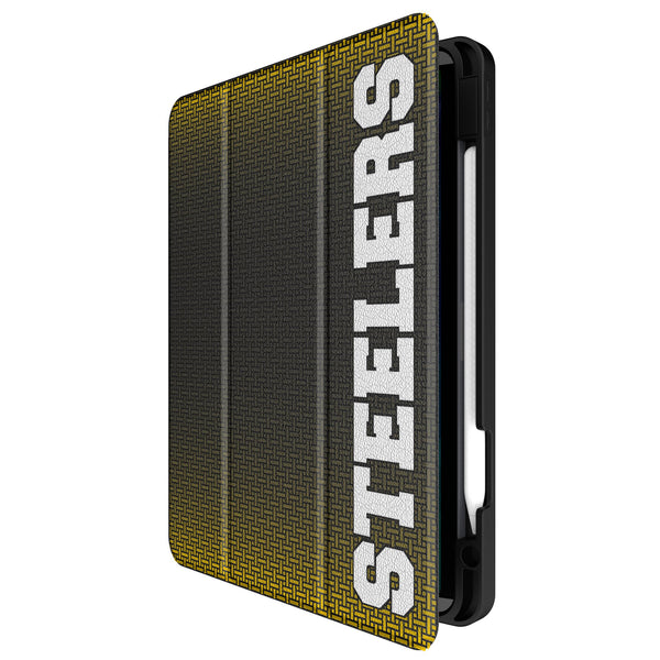 Pittsburgh Steelers 1961 Historic Collection Linen iPad Tablet Case for Apple iPad Front.Jpg