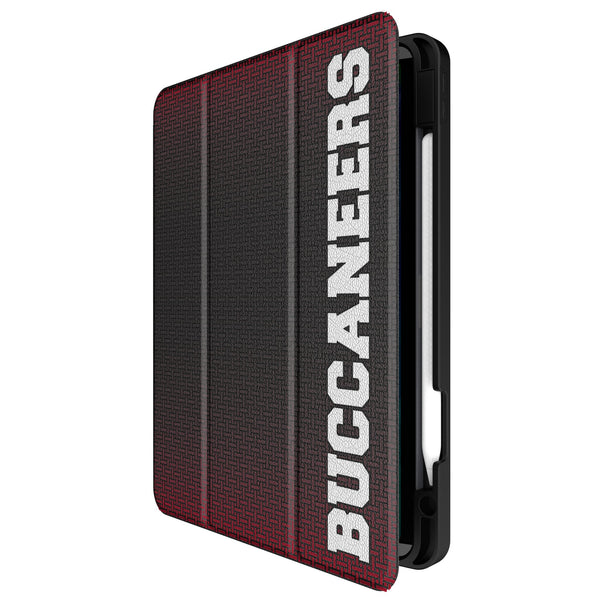 Tampa Bay Buccaneers Historic Collection Linen iPad Tablet Case Front.Jpg