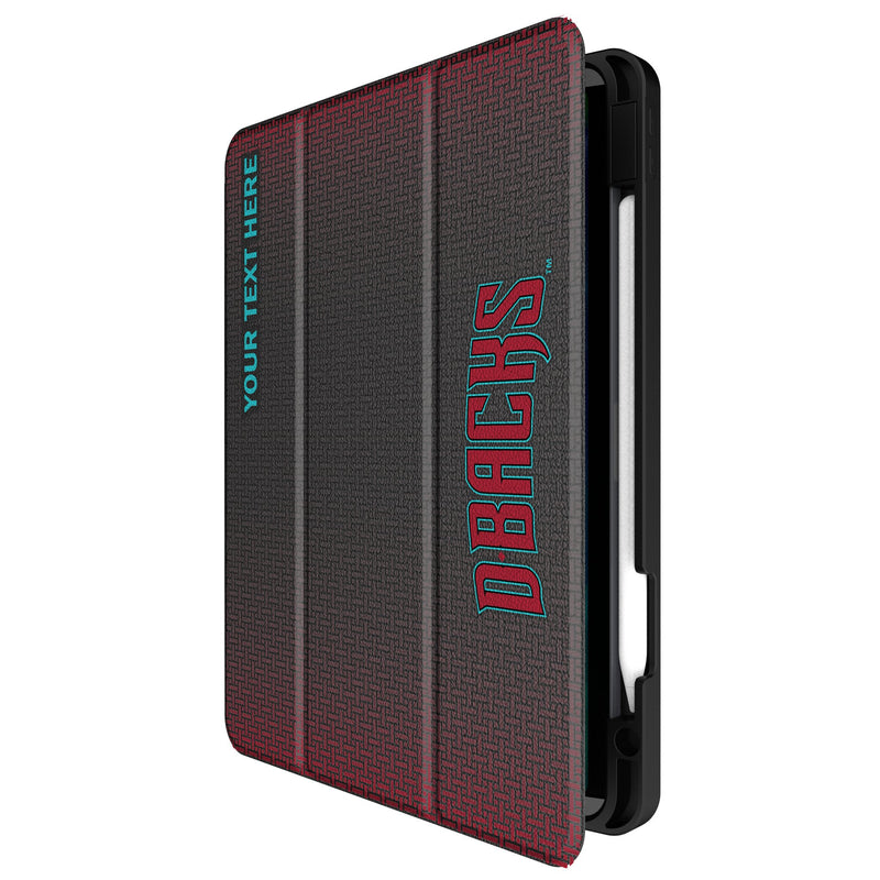 Arizona Diamondbacks Personalized Linen iPad Tablet Case for Apple iPad Front.Jpg