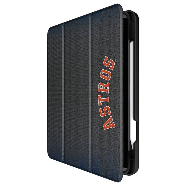 Houston Astros Linen iPad Tablet Case for Apple iPad Front.Jpg