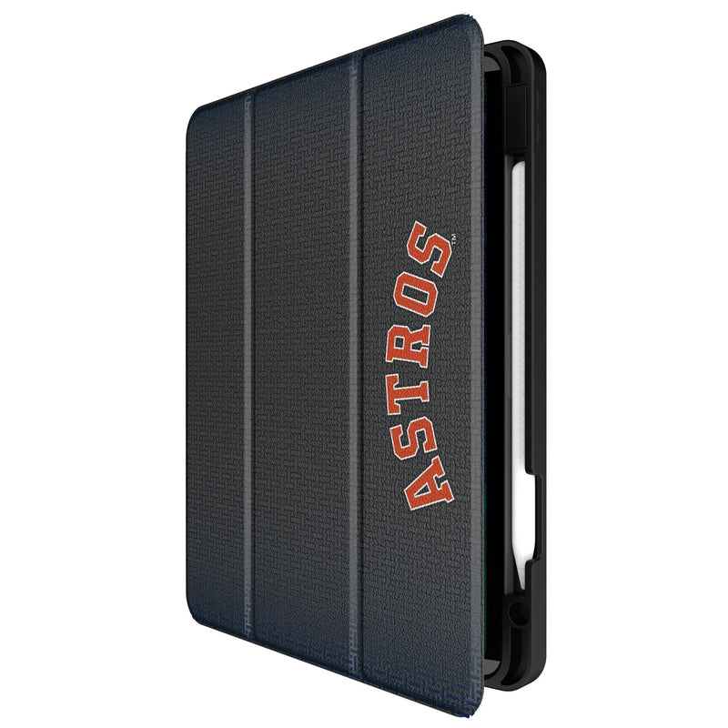 Houston Astros Linen iPad Tablet Case for Apple iPad Front.Jpg