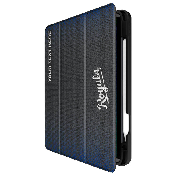 Kansas City Royals Personalized Linen iPad Tablet Case for Apple iPad Front.Jpg