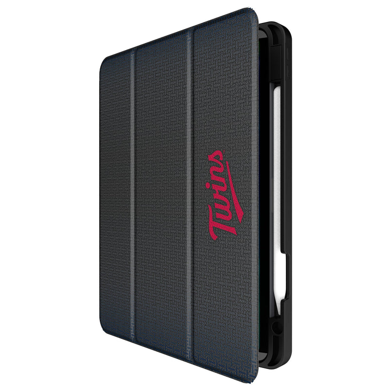 Minnesota Twins Linen iPad Tablet Case for Apple iPad Front.Jpg