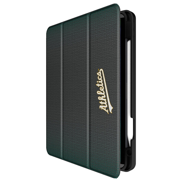 Oakland Athletics Linen iPad Tablet Case for Apple iPad Front.Jpg