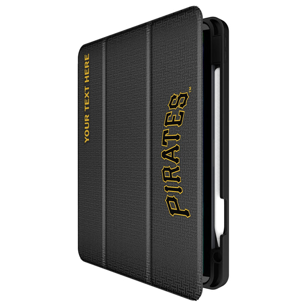Pittsburgh Pirates Personalized Linen iPad Tablet Case for Apple iPad Front.Jpg