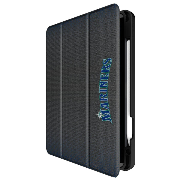 Seattle Mariners Linen iPad Tablet Case for Apple iPad Front.Jpg