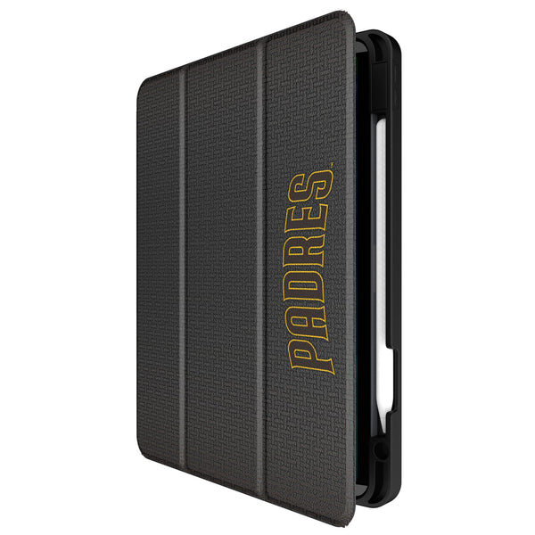 San Diego Padres Linen iPad Tablet Case for Apple iPad Front.Jpg