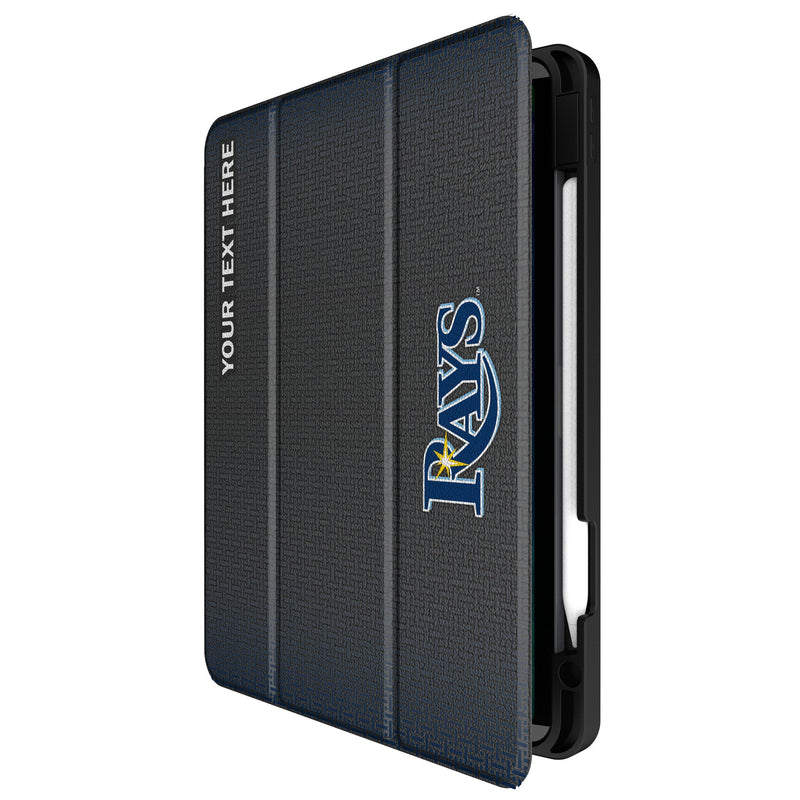 Tampa Bay Rays Personalized Linen iPad Tablet Case for Apple iPad Front.Jpg