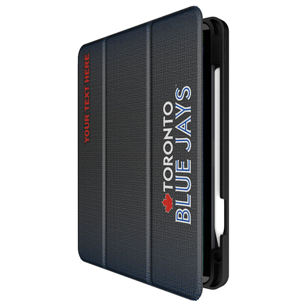 Toronto Blue Jays Personalized Linen iPad Tablet Case for Apple iPad Front.Jpg