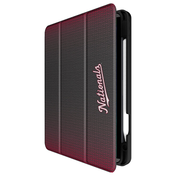 Washington Nationals Linen iPad Tablet Case for Apple iPad Front.Jpg