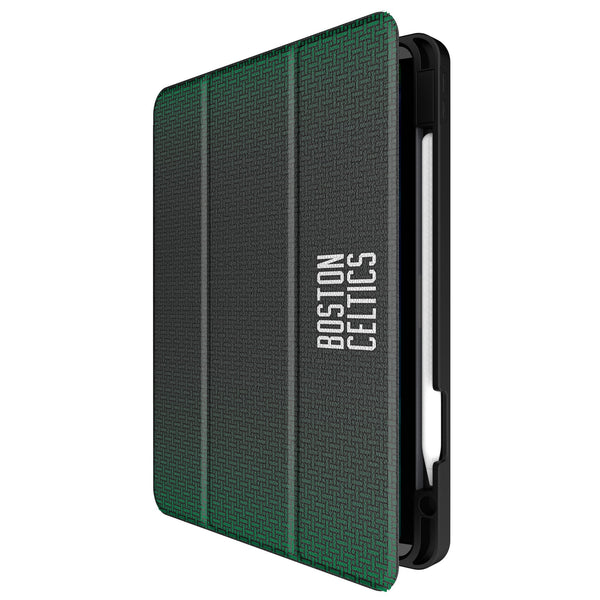 Boston Celtics Linen iPad Tablet Case for Apple iPad Front.Jpg