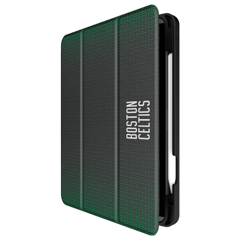 Boston Celtics Linen iPad Tablet Case for Apple iPad Front.Jpg