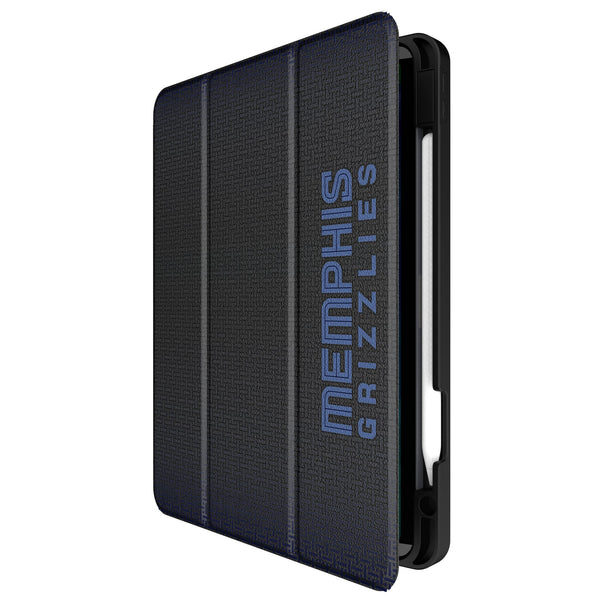 Memphis Grizzlies Linen iPad Tablet Case for Apple iPad Front.Jpg