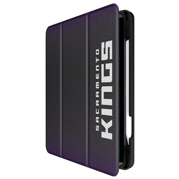 Sacramento Kings Linen iPad Tablet Case for Apple iPad Front.Jpg
