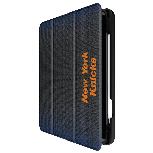 New York Knicks Linen iPad Tablet Case for Apple iPad Front.Jpg