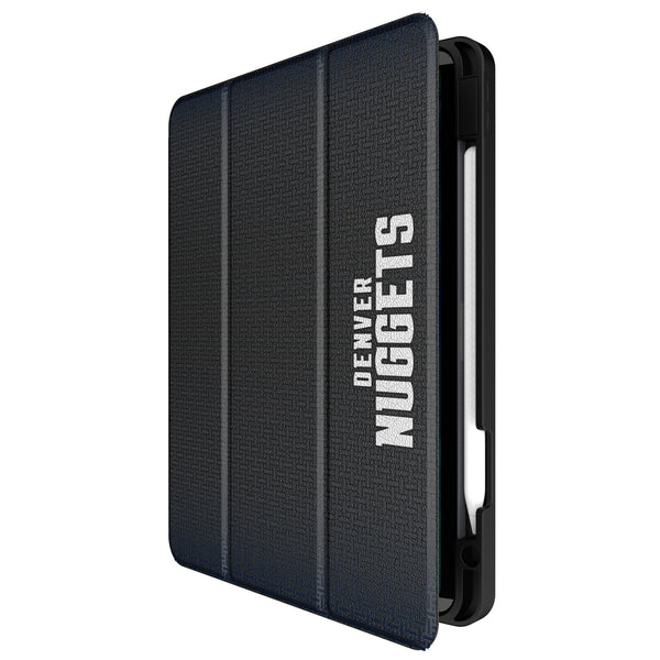Denver Nuggets Linen iPad Tablet Case for Apple iPad Front.Jpg