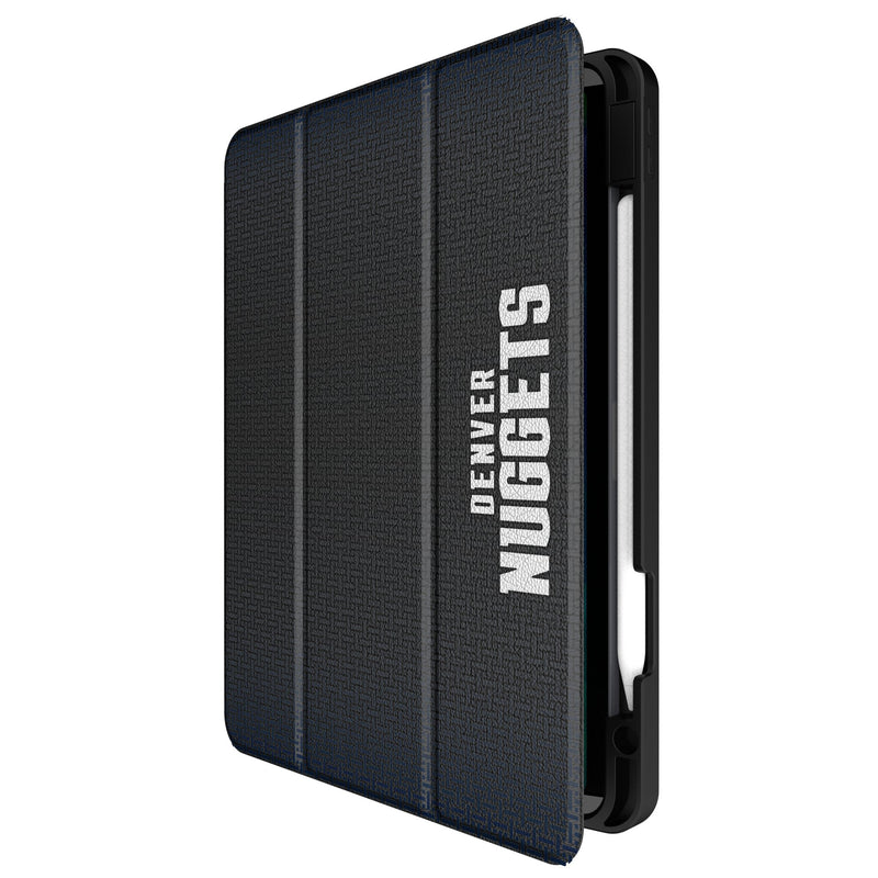 Denver Nuggets Linen iPad Tablet Case for Apple iPad Front.Jpg