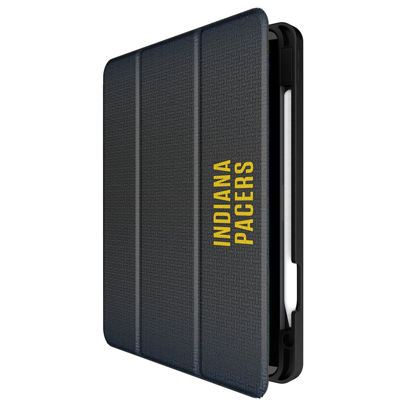 Indiana Pacers Linen iPad Tablet Case for Apple iPad Front.Jpg