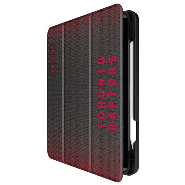 Toronto Raptors Personalized Linen iPad Tablet Case for Apple iPad Front.Jpg