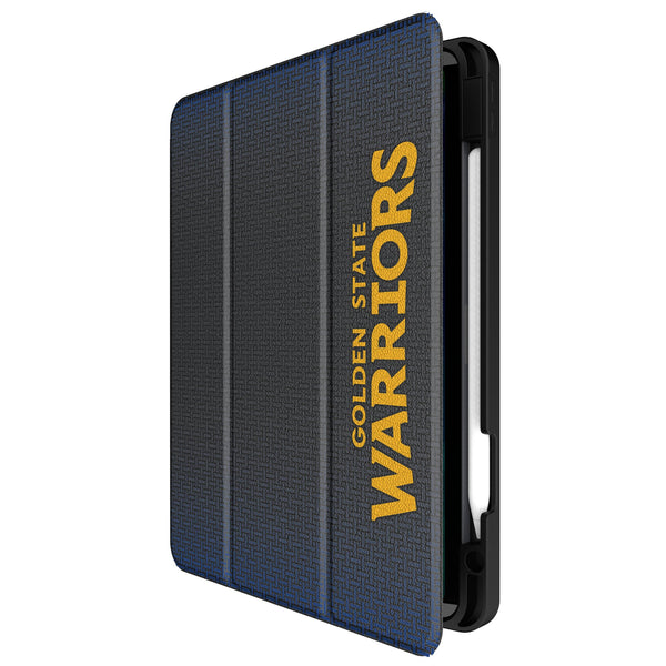 Golden State Warriors Linen iPad Tablet Case for Apple iPad Front.Jpg