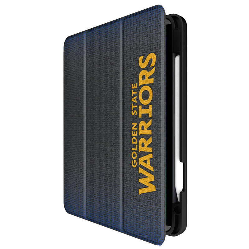 Golden State Warriors Linen iPad Tablet Case for Apple iPad Front.Jpg