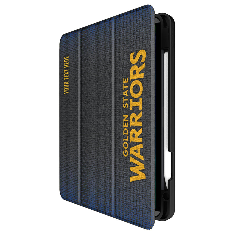 Golden State Warriors Personalized Linen iPad Tablet Case for Apple iPad Front.Jpg